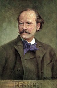 جول ماسينيت ، ملحن فرنسي بواسطة ألبرت بعد إيكهورن